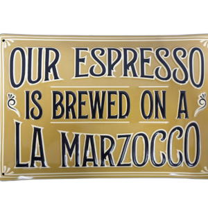 Insegna Smaltata La Marzocco